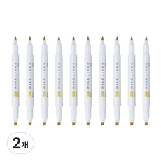 ZEBRA 斑馬牌 MILDLINER 淡色螢光筆 MGO, 金色, 20個