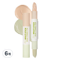 아임미미 아임 멀티 듀얼 코렉터, 002 라이트그린, 6개