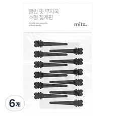 Mitz 美髮沙龍無痕髮夾 小型 12入