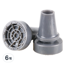 Dr.Pellis J 拐杖/手杖 替換橡膠腳套 22mm, C灰色, 6個