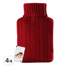 Hugo Frosch 保溫袋 Hot Pack 標準針織紅 1.8L, 4個