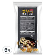 桑黃蘑菇蔘雞湯燉雞材料, 6個, 110g