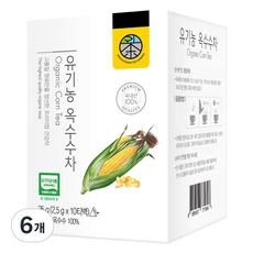 평창다원 유기농 옥수수차, 2.5g, 6개, 10개입
