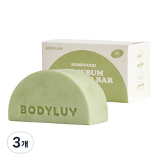 바디럽 홈구뜨 노세범 샴푸바, 150g, 3개