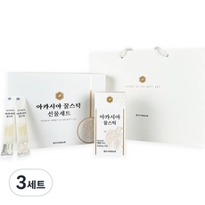 한국양봉 아카시아 꿀스틱 30p + 쇼핑백, 360g, 3세트