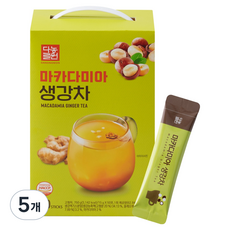 다농원 마카다미아 생강차, 15g, 50개입, 5개