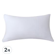 스마일깨비 탄성 좋고 가벼운 깃털 베개솜 600g, 퓨어화이트 싱글, 2개