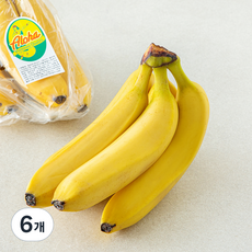 필리핀산 알로하 바나나, 6개, 860g
