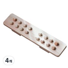 제이준편백 편백 큐브 발 지압기 3207, 4개