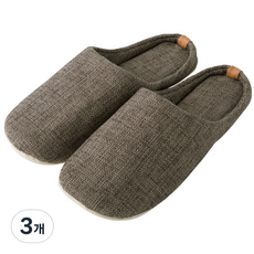 니토리 라미프 거실화, 브라운, 3개