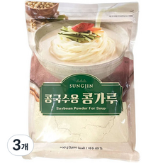 성진식품 콩국수용 콩가루, 800g, 3개