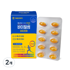대웅제약 바이탈썸 비타민B 30g, 60정, 2개