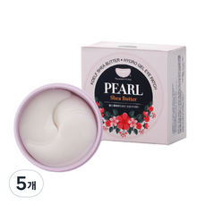 koelf 珍珠乳木果油水凝膠眼膜, 60片, 5罐