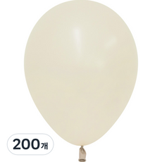 Sempertex 氣球 30cm, 200個, 粉彩暮光奶油色