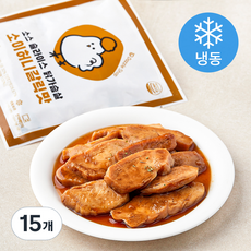 다즐샵 소스 슬라이스 닭가슴살 소이허니갈릭맛 (냉동), 100g, 1개입, 15개