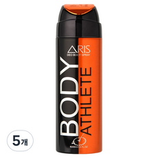 ARIS 運動員體香噴霧, 5個, 200ml