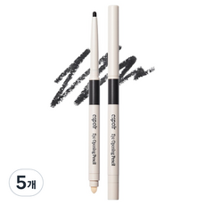 에스쁘아 아이 오프닝 펜슬 라이너 0.3g, 5개, 1워시드블랙