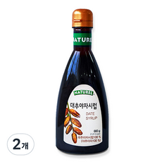 Naturel 椰棗糖漿, 660g, 2個