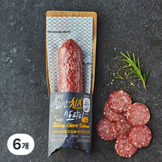 존쿡델리미트 클래식 이탈리안 치즈 살라미, 200g, 6개