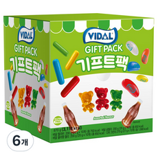 비달 기프트팩, 870g, 6개