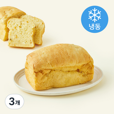 브로드카세 72시간 발효종 오렌지 화이트초코 브리오슈 식빵 (냉동), 220g, 3개, 1개입