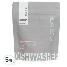 BLANC101 洗碗機洗滌劑 40入, 160g, 5個