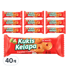 Kokola 椰子口味餅乾, 60g, 40個