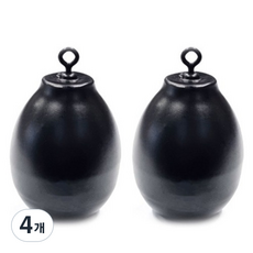 Gangchu 黑色水滴鉛錘, 4個, 1入