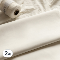 DAESUNG TEXTILE 20支生物水洗棉布, 白色, 2個
