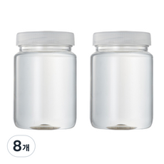트라이탄 다온보틀 플라스틱 흰색, 350ml, 8개