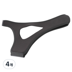 Radelli 現代防張嘴束帶 三角款式 黑色, 4個