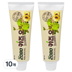 2080 키즈오 어린이 치약 그린애플향, 10개