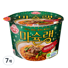 오뚜기 마슐랭 마라샹궈 용기 120g, 7개