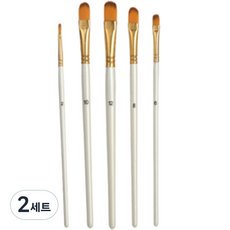 Abern 藝術家水彩油畫筆組 B, 2套, 2, 6, 8, 10, 12號