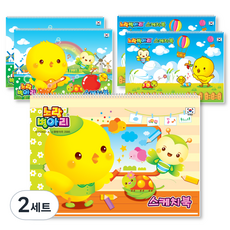 DONG-A 小黃雞 高品質素描本 5入 隨機出貨, 247 x 346 mm, 17張, 2套