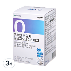 Truen 초임계 알티지오메가3 이지, 60정, 3개
