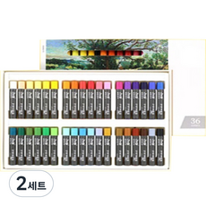 05 오일리한 헤비 컬러 오일 파스텔 세트, 36색, 2세트