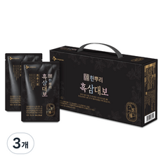 한뿌리 흑삼대보 18p, 720ml, 3개