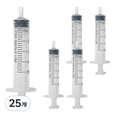 헬스퍼스트 다용도주사기 5ml, 25개
