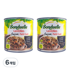 Bonduelle 扁豆罐頭, 400g, 6個