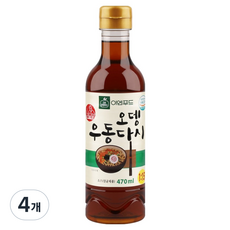 이엔푸드 오뎅우동다시, 470ml, 4개