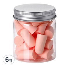 Thumbs Mine 隔音耳塞 粉紅色, 6個, 24入