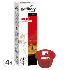 카피탈리 에카페 인텐소 캡슐커피, 8g, 10개입, 4개
