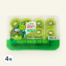제스프리 프레시컷 그린키위, 4개, 450g