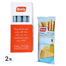 Quely 麵包餅乾棒 起司風味 4包入, 200g, 2盒