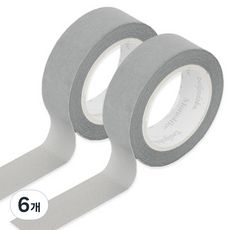 Monolike Arte 紙膠帶 15mm x 10m, 515 Stone, 6個