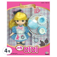 미미월드 리틀미미 이상한 나라의 앨리스 혼합색상, 4개