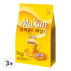 Maxim 麥心 摩卡金柔和三合一咖啡 販賣機專用, 1個