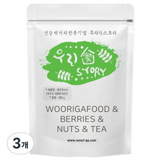 wooriga. 焙炒玉米茶, 300g, 1包, 3包
