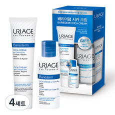유리아쥬 배리어덤 시카 크림 40ml + 토너 50ml 세트, 4세트
